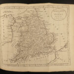 1788 Guthrie ATLAS & Geography 20 MAPS Illustrated Navigation America Columbus