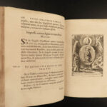 1634 1ed Mariology Virgin Mary Emblemata Illustrated CATHOLIC Art Emblems Jesuit