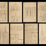 1856 Modern Architect Carpentry Houses Framing Architecture Illustrated Stairs