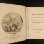 1856 Modern Architect Carpentry Houses Framing Architecture Illustrated Stairs