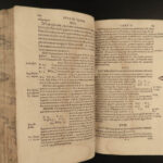 1654 Elements EUCLID Greek Mathematics Logic Geometry Math Clavius Commentary