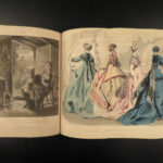 1867 Civil War Era Fashion Clothing Hairstyles Crafts ART Peterson’s Magazine