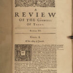 1638 ENGLISH 1ed Council of Trent Catholic Church Oxford FOLIO Ranchin Langbaine