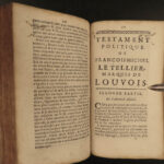 1695 FRANCE Memoirs of Marquis de Louvois Military Louis XIV Courtilz de Sandras