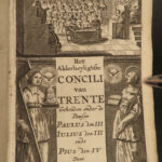 1684 DUTCH Council of Trent Catholic Church Pope Pius IV Julius III Antwerp