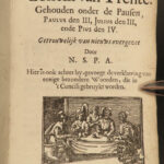 1684 DUTCH Council of Trent Catholic Church Pope Pius IV Julius III Antwerp