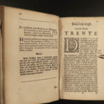 1684 DUTCH Council of Trent Catholic Church Pope Pius IV Julius III Antwerp