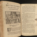 1570 Catholic Church Fathers WOODCUTS Ambrose Jerome Popes 2in1 Aurifoco Examen