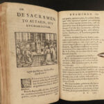 1570 Catholic Church Fathers WOODCUTS Ambrose Jerome Popes 2in1 Aurifoco Examen
