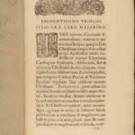 1648 1st ed Saint Cyprian Bishop of Carthage Early Christian MARTYR Papacy FOLIO