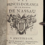 1693 Princes of Orange-Nassau Dutch History William Silent Portraits Netherlands