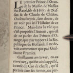 1693 Princes of Orange-Nassau Dutch History William Silent Portraits Netherlands