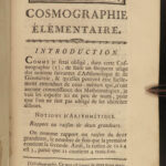 1785 Cosmographia Geography Color MAPS ATLAS Astronomy Physics Asia Africa USA