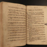 1698 Westminster Shorter Catechism + School Hymns Church of England Harmar GREEK