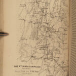 1865 Civil War 1ed General Sherman Campaigns Memoirs Tactics Army MAPS Military