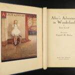 1922 Alice in Wonderland Lewis Carroll Literature ART Color Illustrated Hudson