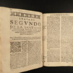 1637 Spanish Antonio de Molina Priest Instructions Catholic Carthusian Barcelona