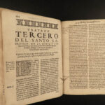 1637 Spanish Antonio de Molina Priest Instructions Catholic Carthusian Barcelona