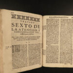 1637 Spanish Antonio de Molina Priest Instructions Catholic Carthusian Barcelona