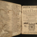 1637 Spanish Antonio de Molina Priest Instructions Catholic Carthusian Barcelona