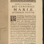 1662 VIRGIN MARY Catholic Chronology Mariology Courcier Saints Popes Gregory I