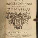 1693 Princes of Orange-Nassau Dutch History William Silent Portraits Netherlands