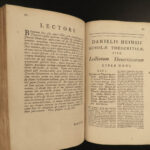 1699 1ed Idylls of Theocritus Ancient Greek Poetry Latin & Greek Scaliger Oxford