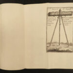 1716 1ed Surveying Map Making Cartography Tools FORT PLANS Ozanam Mathematics
