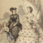 1868 FASHION English Woman Domestic Magazine Illustrated Dresses Beeton Recipes