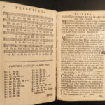 1745 Geneva Huguenot Bible Psalms of David Music French Chant Pellet Switzerland