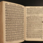 1745 Geneva Huguenot Bible Psalms of David Music French Chant Pellet Switzerland
