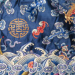 1800s Chinese Imperial Court Robe Jifu Qing Dynasty Five-Claw Dragons Guangxu