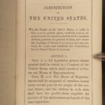 1857 US Documents Constitution Declaration SIGNERS Fugitive Slave Bills Slavery