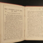 1857 US Documents Constitution Declaration SIGNERS Fugitive Slave Bills Slavery