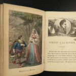 1884 FAIRY TALES Charles Perrault Illustrated Cinderella Puss Boots French Riding Hood