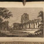 1825 1ed Wonders of Britain Stonehenge CASTLES Old Sarum Lindisfarne Ruins 3v