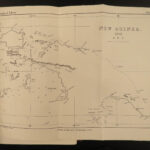 1853 1ed Natives of Papua New Guinea Australia Aborigines Illustrated MAP Earl