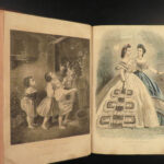 1864 Civil War FASHION Dresses Clothing Hairstyles Craft ART Peterson’s Magazine