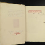 1897 ILLUMINATED 1ed JOB Hubbard Bible Roycroft Rabbi Elzas SIGNED Ltd. ed