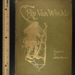 1909 Rip Van Winkle by Washington Irving Color Illustrated by Arthur Rackham ART