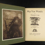 1909 Rip Van Winkle by Washington Irving Color Illustrated by Arthur Rackham ART