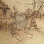 1909 Rip Van Winkle by Washington Irving Color Illustrated by Arthur Rackham ART