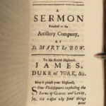 1696 1ed BIBLE Sermons Richard Meggot Winchester Cathedral William Mary England