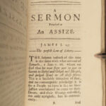 1696 1ed BIBLE Sermons Richard Meggot Winchester Cathedral William Mary England