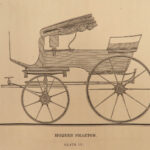 1837 1ed English Pleasure Carriage TRAIN Railroad Coach Invention pre Automobile