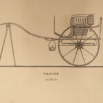 1837 1ed English Pleasure Carriage TRAIN Railroad Coach Invention pre Automobile