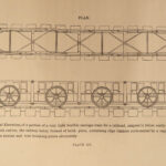 1837 1ed English Pleasure Carriage TRAIN Railroad Coach Invention pre Automobile