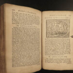 1786 English Aesop’s Fables Mythology 197 Woodcuts Illustrated Croxall FAMOUS