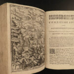 1651 OVID Metamorphoses Greek & Roman Mythology ART Furious Roland Aeneid Paris