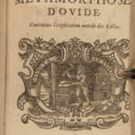 1651 OVID Metamorphoses Greek & Roman Mythology ART Furious Roland Aeneid Paris